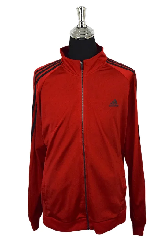Adidas Brand Track Jacket Stand-Up Collar Roll-Neck Collar Turtle Neck
