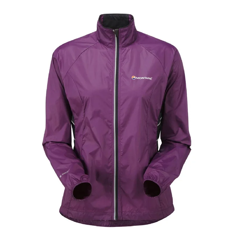 Montane Women's Featherlite Marathon Jacket Welt Pockets Slit Pockets Flap Pockets