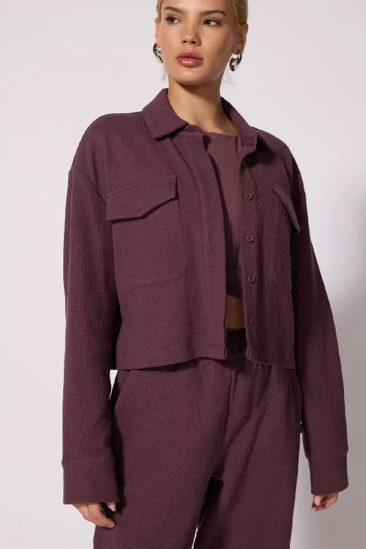 MPG Sport Women Solace Jacket - HUCKLEBERRY Chenille Jacket Brocade Jacket Lace Jacket MPG Sport Women Solace Jacket - HUCKLEBERRY Chenille Jacket Brocade Jacket Lace Jacket