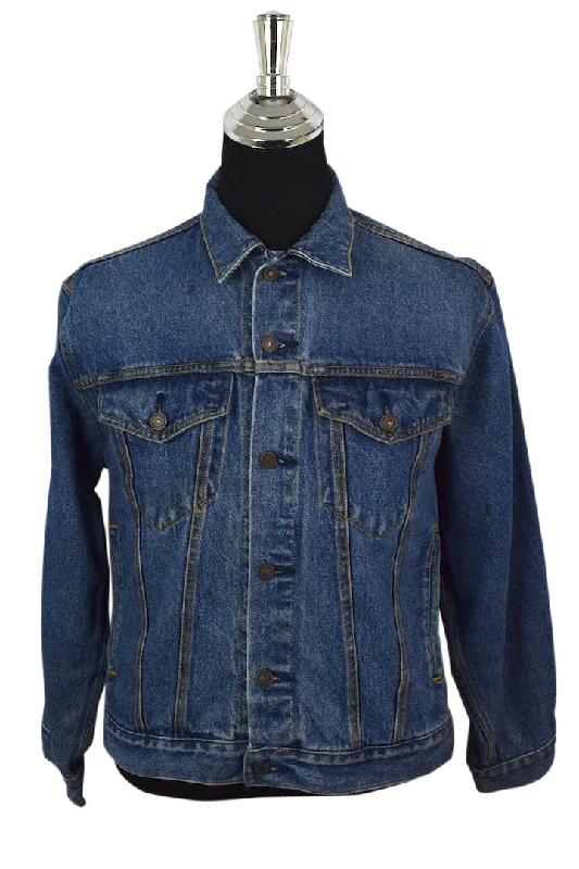 Levi Strauss Brand Denim Jacket Oversized Jacket Tailored Jacket Straight Jacket