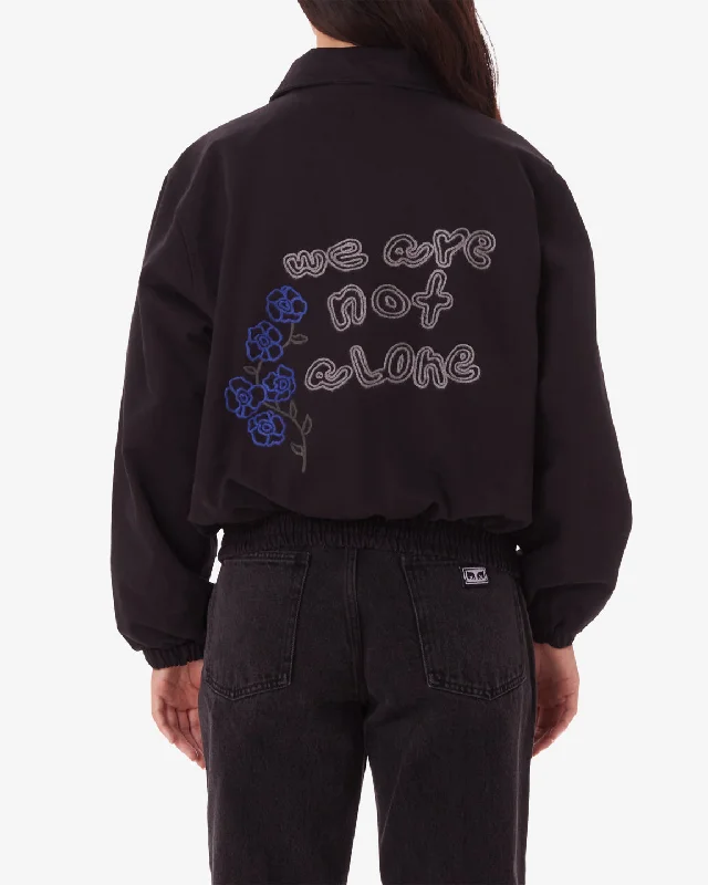 Obey GARDEN BLOUSON JACKET - DIGITAL BLACK Toggled Jacket Drawstring Jacket Belted Jacket Obey GARDEN BLOUSON JACKET - DIGITAL BLACK Toggled Jacket Drawstring Jacket Belted Jacket