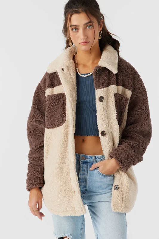 ONeill HEATH COLOR BLOCK JACKET - DEEP TAUPE Corduroy Jacket Velvet Jacket Brocade Jacket ONeill HEATH COLOR BLOCK JACKET - DEEP TAUPE Corduroy Jacket Velvet Jacket Brocade Jacket