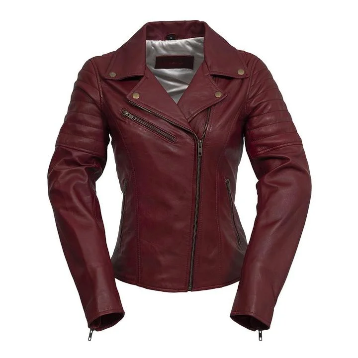 PRINCESS - WOMEN'S LEATHER JACKET Chenille Jacket Brocade Jacket Lace Jacket