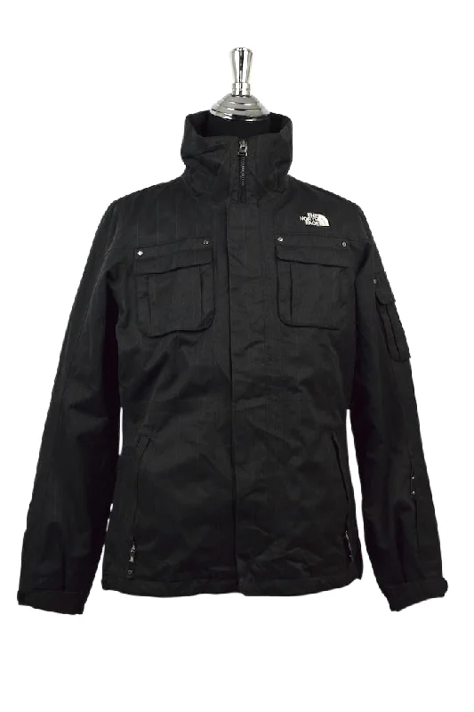 Ladies North Face Jacket A-Line Jacket Boat Neck Shawl Collar