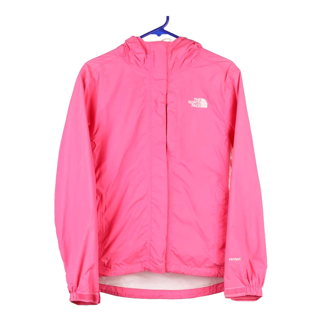 The North Face Jacket - Small Pink Polyester Lace Jacket Ribbed Jacket Sequined Jacket The North Face Jacket - Small Pink Polyester Lace Jacket Ribbed Jacket Sequined Jacket