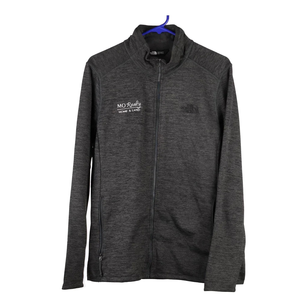 The North Face Jacket - XL Grey Polyester Jersey Jacket Tulle Jacket Batik Jacket