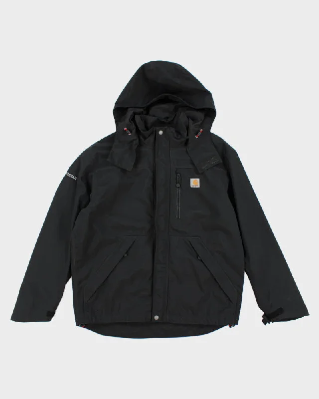 Vintage 2000's Carhartt Storm Defender Hooded Jacket - M Wool Fabric Cashmere Fabric Tweed Fabric Vintage 2000's Carhartt Storm Defender Hooded Jacket - M Wool Fabric Cashmere Fabric Tweed Fabric