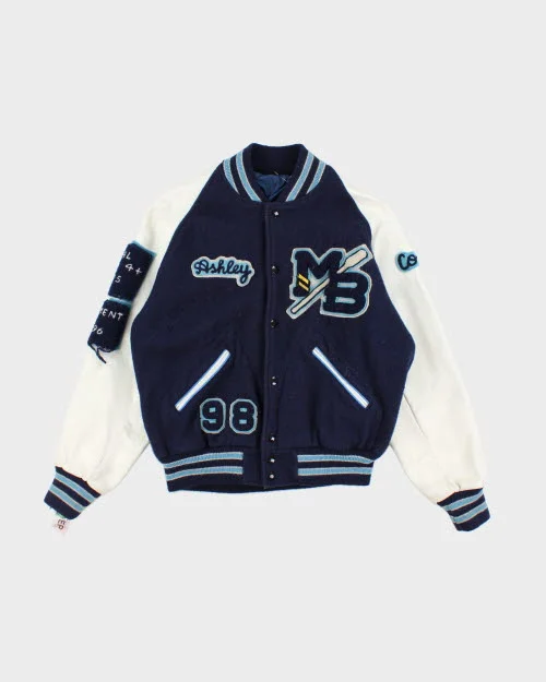 Vintage 80's Embroidered Leather Varsity Jacket - M Satin Jacket Silk Jacket Chiffon Jacket Vintage 80's Embroidered Leather Varsity Jacket - M Satin Jacket Silk Jacket Chiffon Jacket