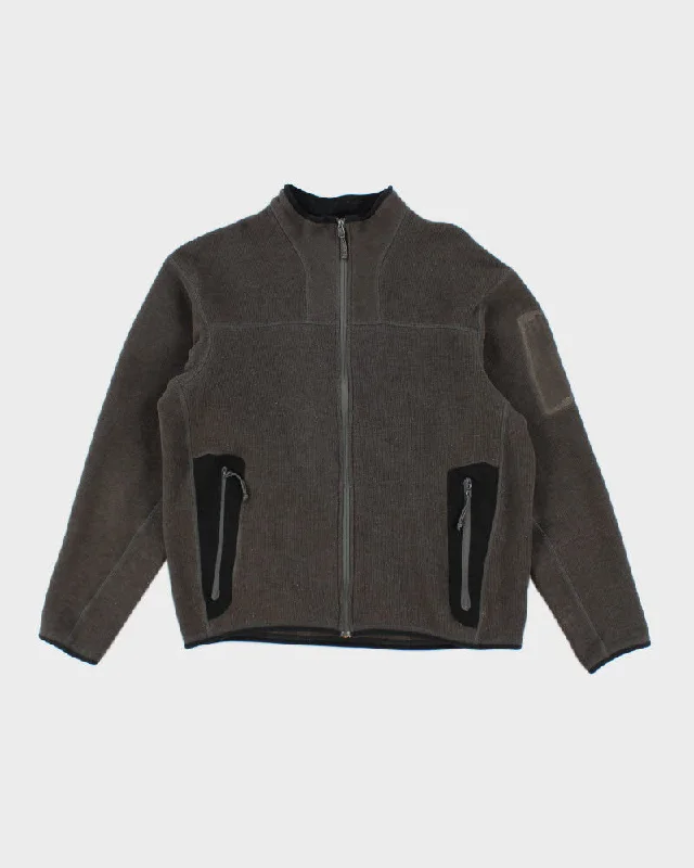 Vintage Women's Arc'teryx Polartec WIndstopper Jacket - M Wool Fabric Cashmere Fabric Tweed Fabric
