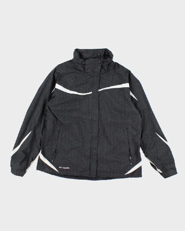 Vintage Women's Columbia Patterned Hiking Jacket - XL Knit Fabric Woven Fabric Fleece Fabric Vintage Women's Columbia Patterned Hiking Jacket - XL Knit Fabric Woven Fabric Fleece Fabric