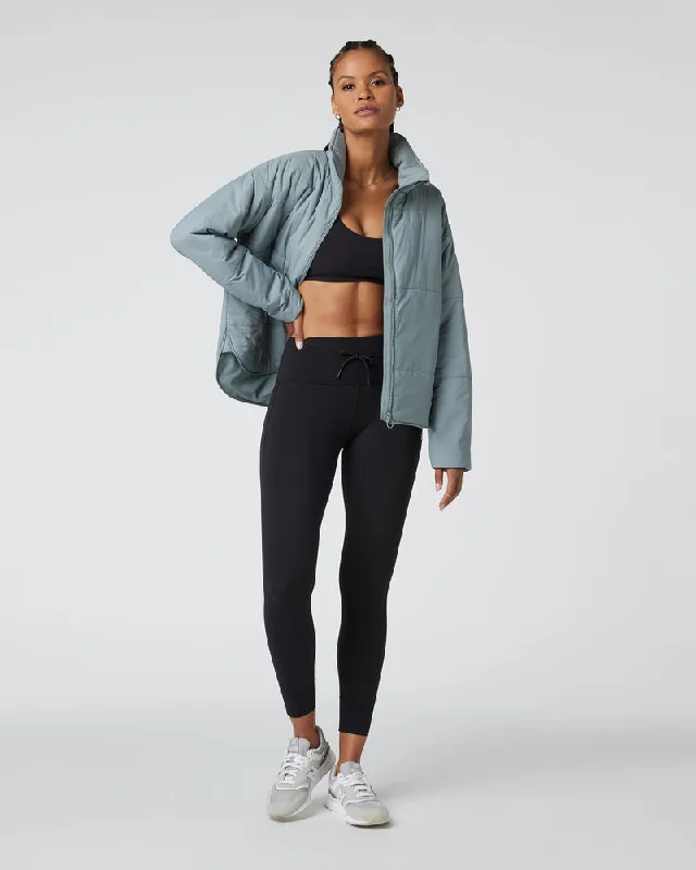 Vuori Canyon Insulated Jacket - VINTAGE PISTACHIO Welt Pockets Slit Pockets Flap Pockets Vuori Canyon Insulated Jacket - VINTAGE PISTACHIO Welt Pockets Slit Pockets Flap Pockets