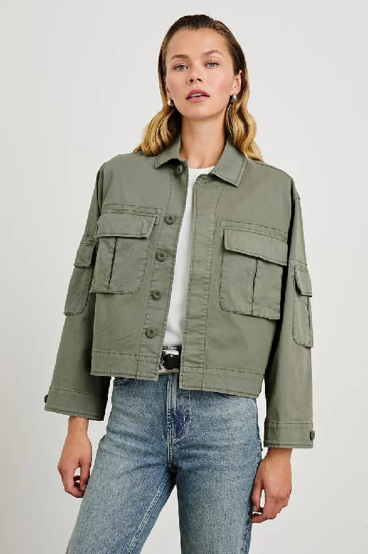 Women's Madison Jacket Zip Front Button Front Snap Front