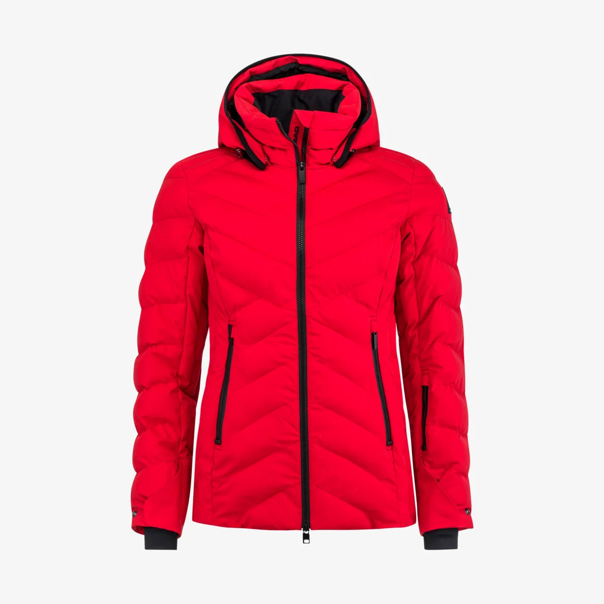 Women's Sabrina Ski Jacket Chenille Fabric Brocade Fabric Lace Fabric