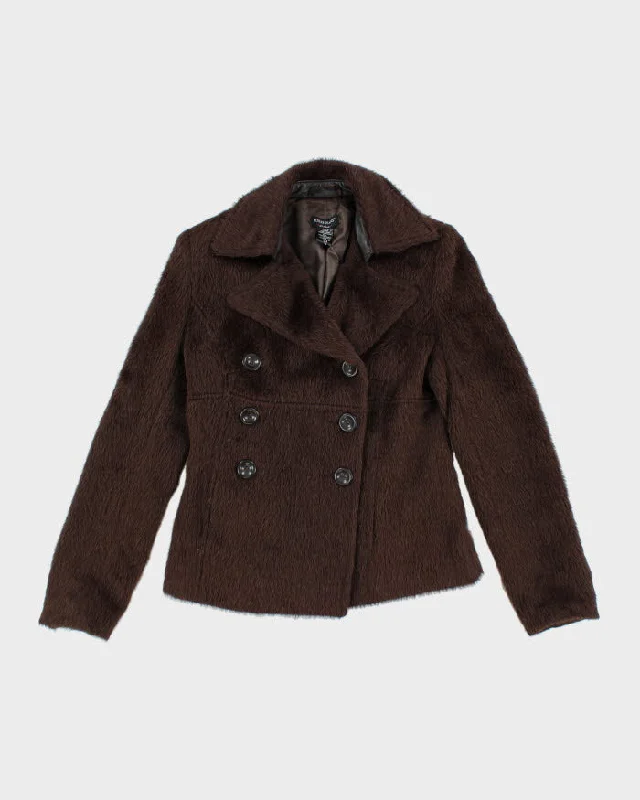 Y2k 00s Guess Alpaca Wool Blend Jacket - XS Fitted Jacket Loose Jacket Oversized Jacket Y2k 00s Guess Alpaca Wool Blend Jacket - XS Fitted Jacket Loose Jacket Oversized Jacket