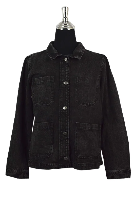 Black Denim Jacket Wool Jacket Cashmere Jacket Tweed Jacket