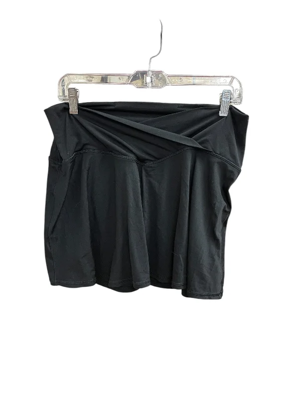 Athletic Skirt By Aerie In Black, Size: Xl athletic skirt fit