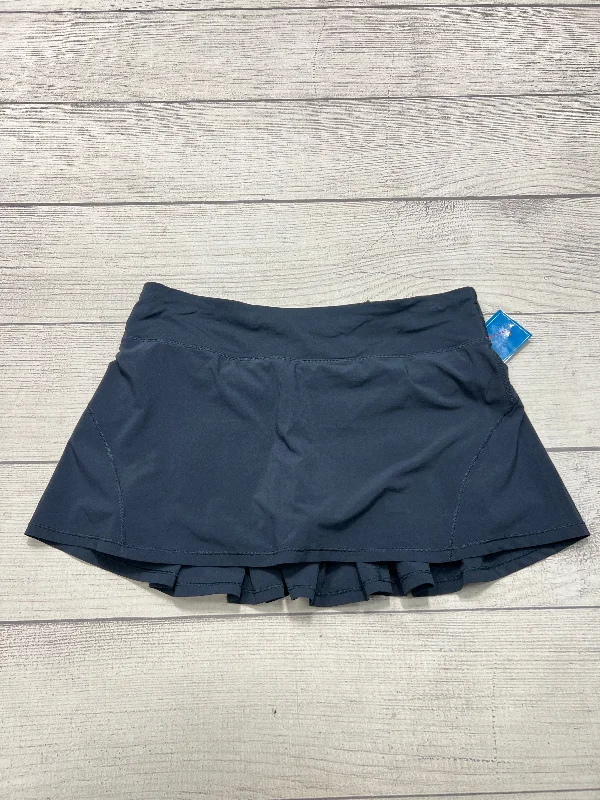 Athletic Skirt By Lululemon In Navy, Size: 10 wool skirt sturdy