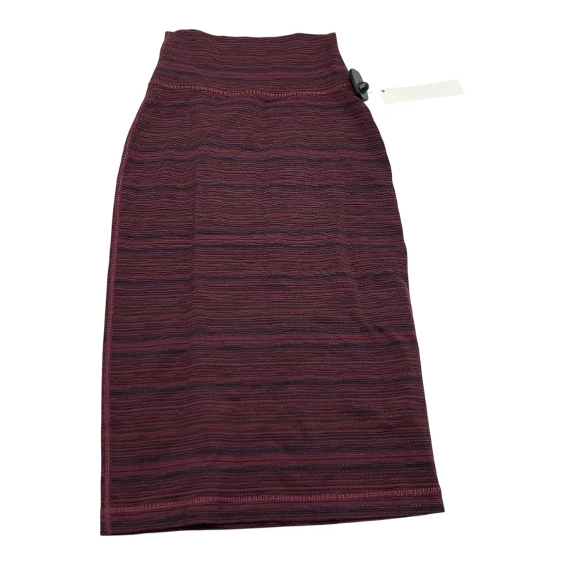 Athletic Skirt By Lululemon In Purple, Size: S slim fit skirt