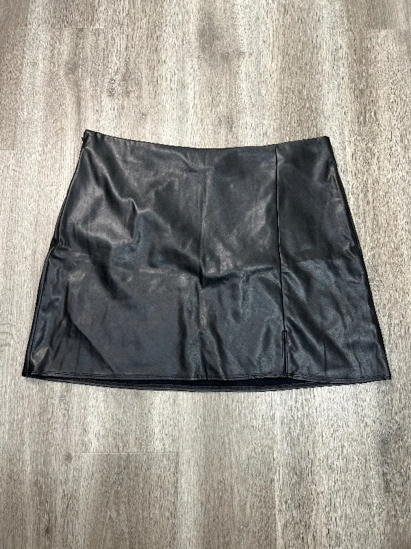 Athletic Skirt By Old Navy In Black, Size: Xxl tiered skirt playful