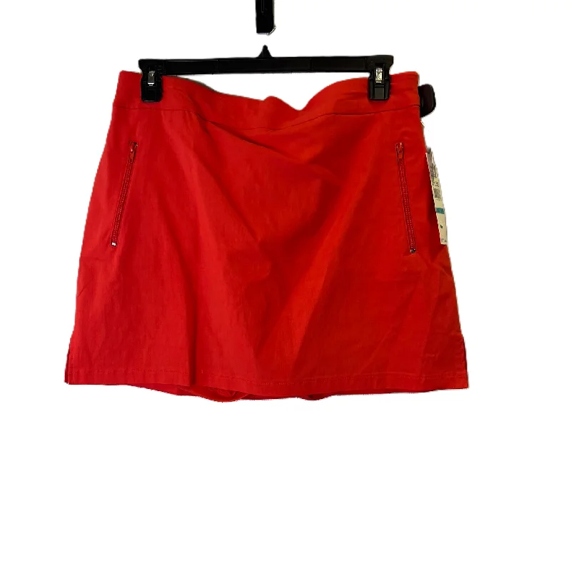 Athletic Skirt By Ruby Rd In Red, Size: 16 denim skirt casual