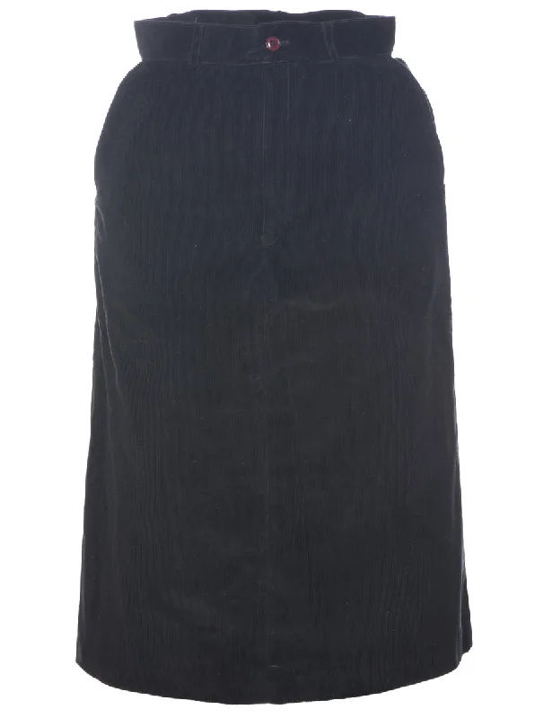 Corduroy Pencil Skirt - S corduroy skirt cozy