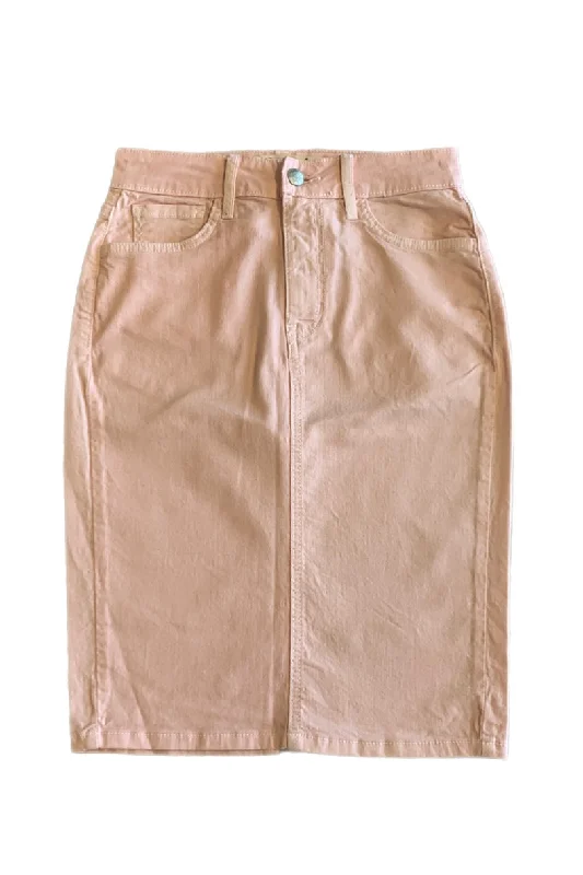 Twill Skirts Style 9001 Navy, Black, Tan, Peach cotton skirt soft